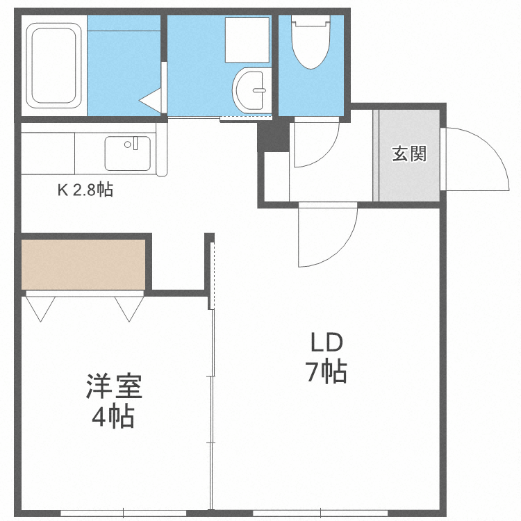 Ｐｒｉｎｃｅ　Ｈｏｍｅｓ　Ｓ５１７の間取り