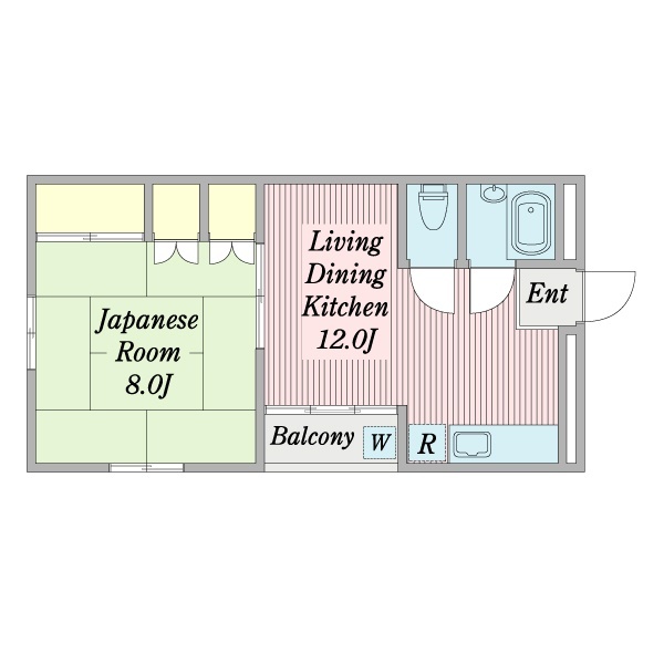 こだまビルの間取り