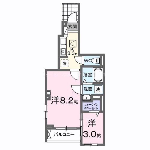 チェルシーの間取り