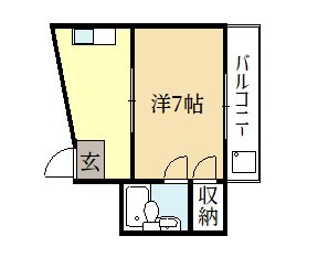 JPアパートメント宇治の間取り