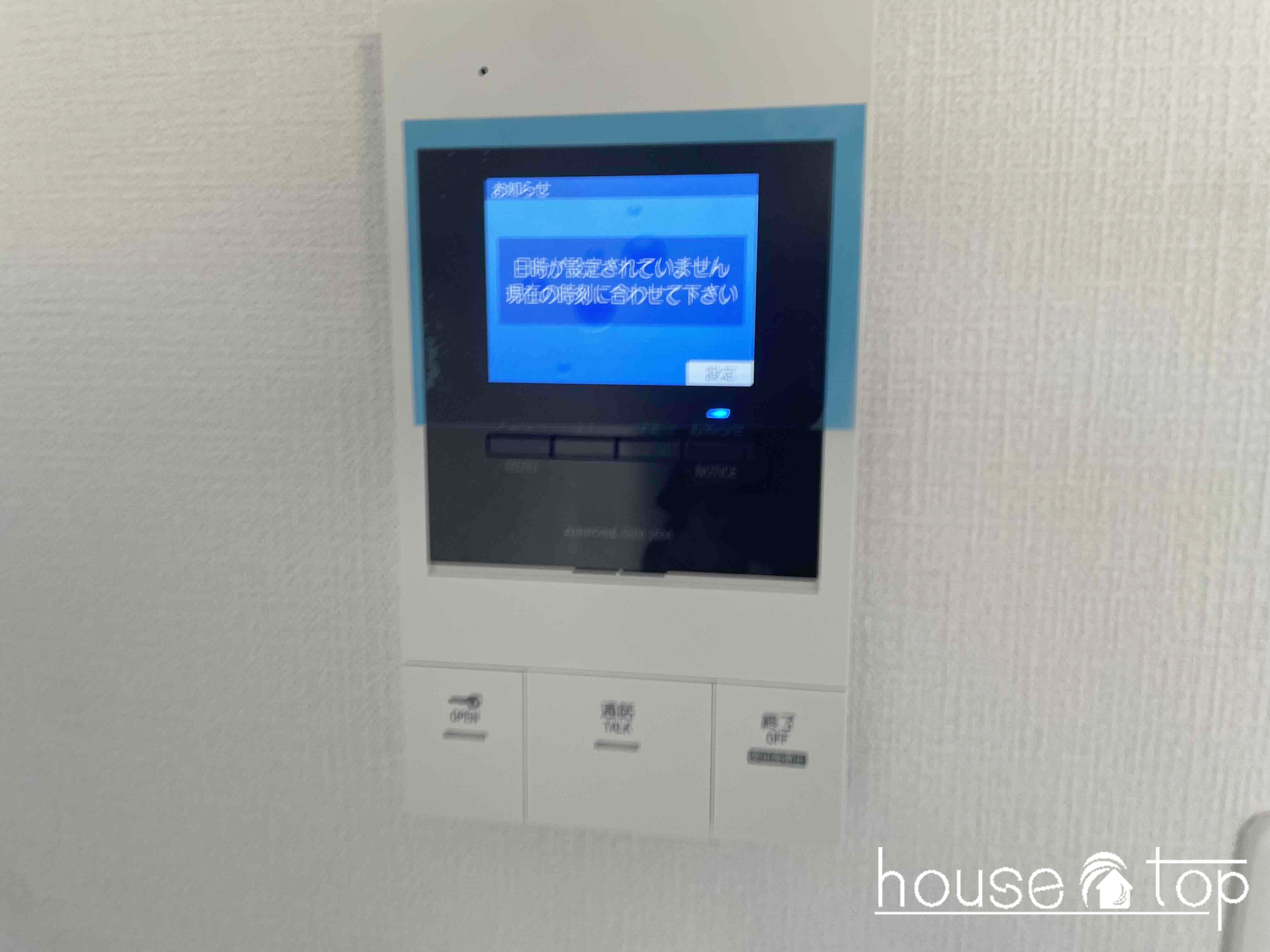 セキュリティ　実際のお部屋の写真です