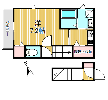 ホワイトクレスト小山台の間取り