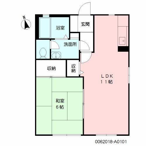 バリュージュ旭ヶ丘の間取り