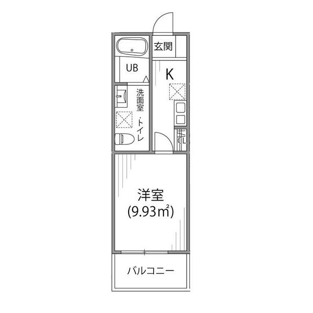 パークサイド平塚の間取り