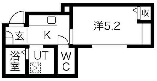 堺市堺区永代町のマンションの間取り