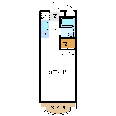 メゾンＫの間取り