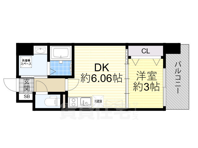 LiveCasa関目の間取り