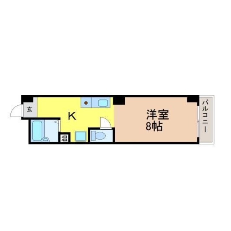 名古屋市東区筒井町のマンションの間取り