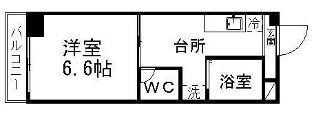 ピースフル泉１３の間取り