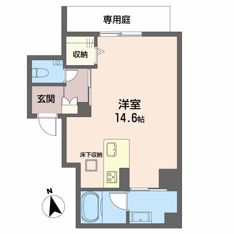 シャーメゾン妙体寺町 伴の間取り