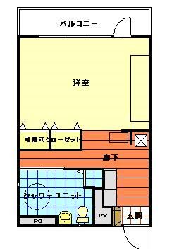 糸島市波多江駅北のマンションの間取り