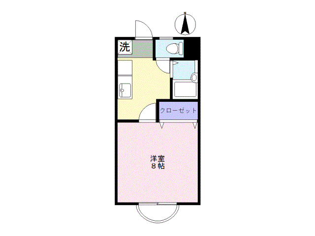 カーサ伏拝IIの間取り