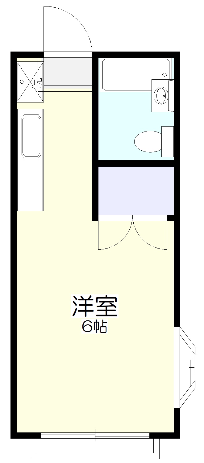 エステートピア松沢の間取り