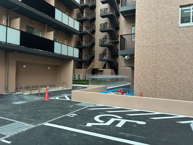 駐車場　駐車場です