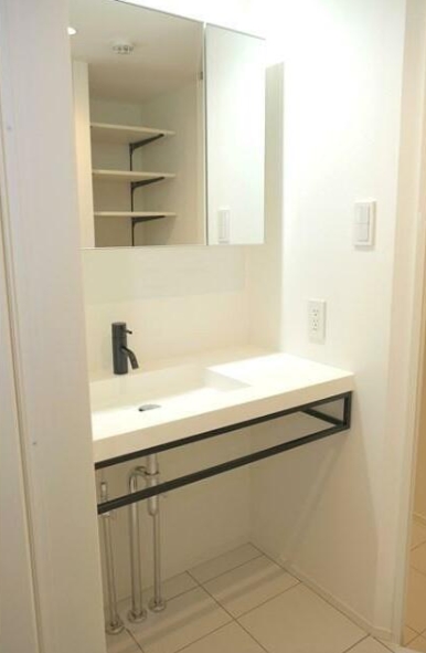 洗面設備　他部屋参考写真