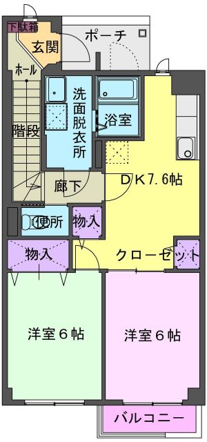 タウンコートK_間取り_0