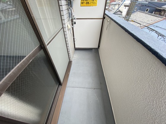 バルコニー　※別部屋の写真です