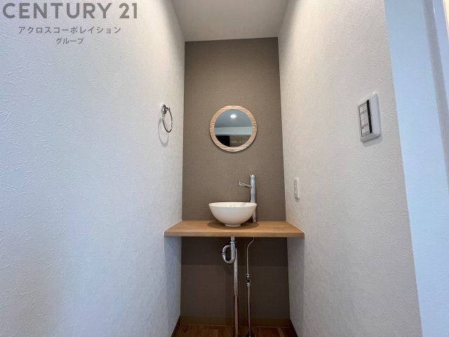 洗面設備　お洒落な洗面所