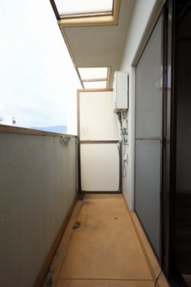 バルコニー　※別部屋の写真です