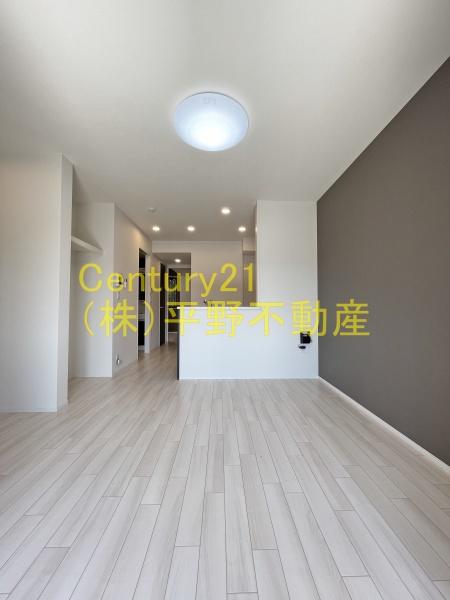 居室・リビング　同建設会社施工の別物件です。