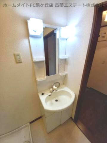 洗面設備　※イメージ　反転タイプのお部屋の写真