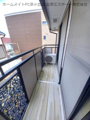 バルコニー　※イメージ　反転タイプのお部屋の写真