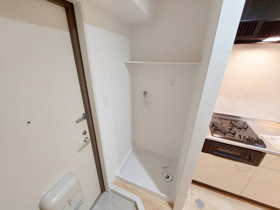 洗面設備　洗濯機置場