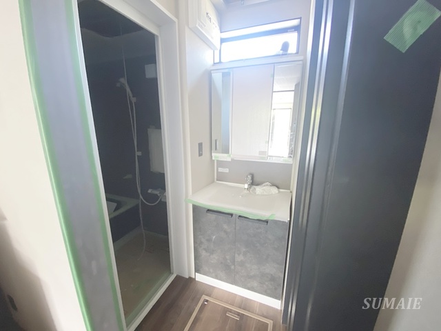 洗面設備　独立洗面台です☆