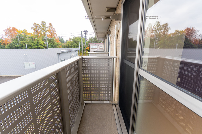 バルコニー　バルコニー付きです