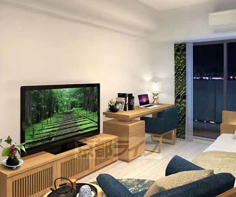 居室・リビング　・家具家電はＣＧ加工です