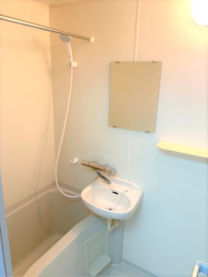 バス・シャワールーム　使いやすいシングルレバー