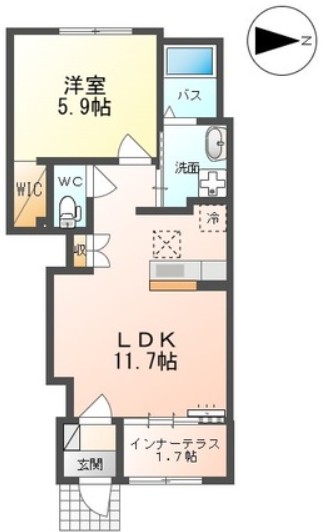 アレーズ25の間取り