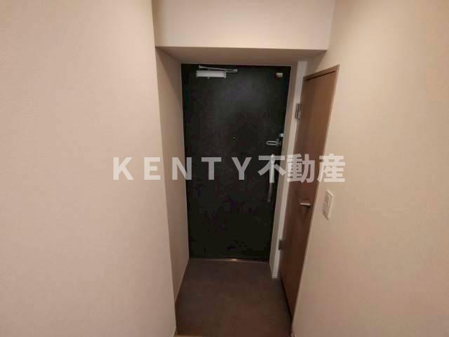 玄関　収納もある玄関です