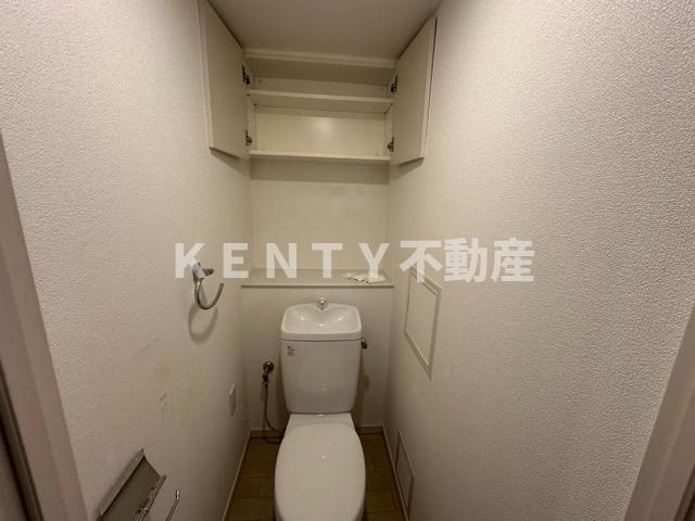 トイレ　ゆったりとした空間のトイレです