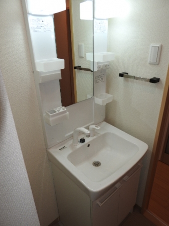 洗面設備　洗面所です