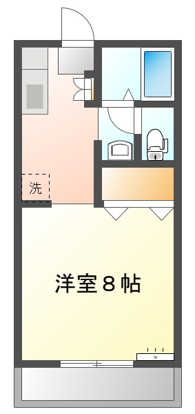 フェヴァリーあゆみの間取り