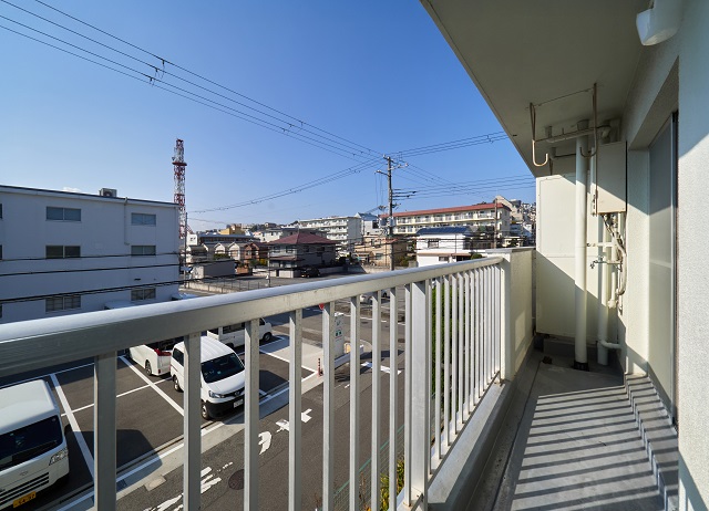 バルコニー　南面バルコニー