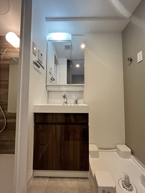 洗面設備　同物件、別号室のものです。