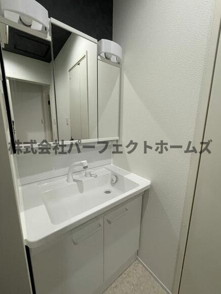 洗面設備　洗面所です