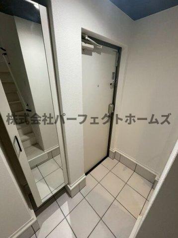 玄関　落ち着いた玄関です