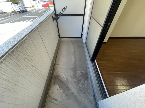 バルコニー　※別部屋の写真です