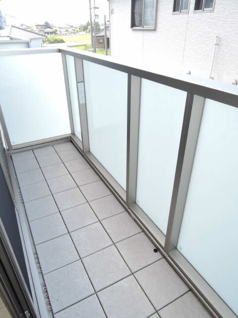 バルコニー　南向きのバルコニーです