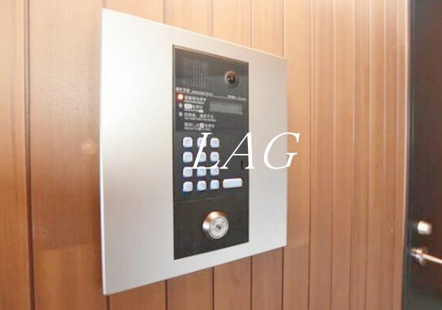 セキュリティ　オートロックです。