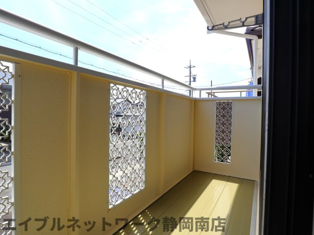 バルコニー　広々としたバルコニーです