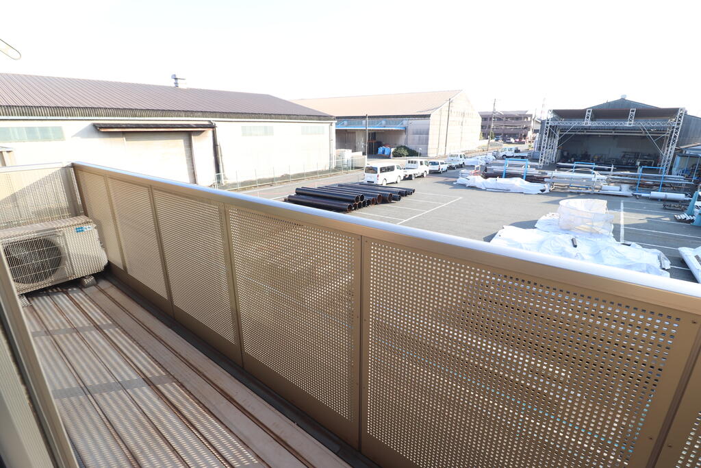 バルコニー　バルコニーからの眺望