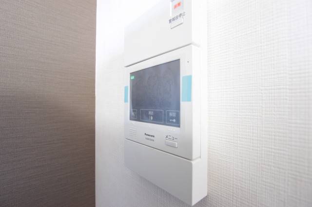 セキュリティ　こちらで来訪者を確認出来ます。