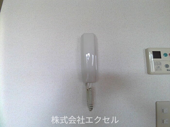 セキュリティ　インターホンです。