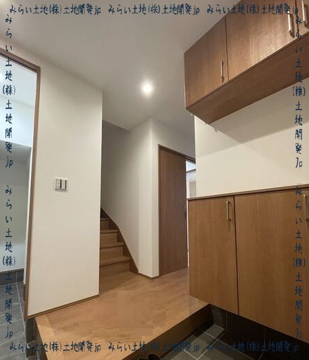 元宮町貸家の玄関写真