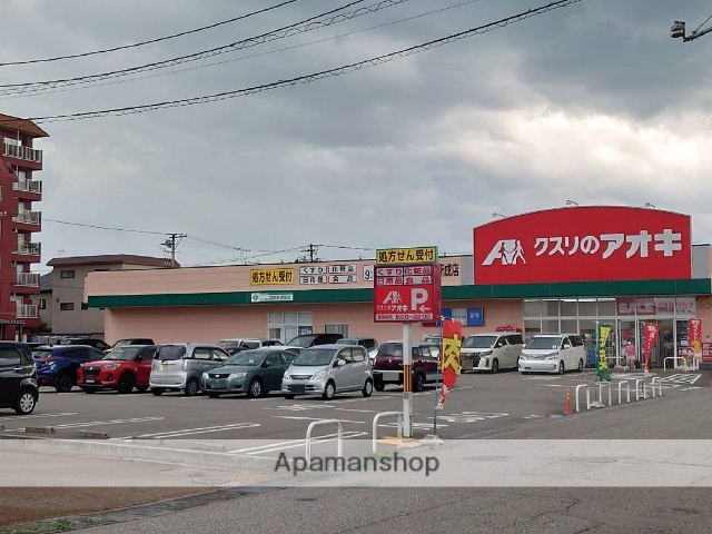 ドラックストア　クスリのアオキ高岡新成店（ドラッグストア）まで406m