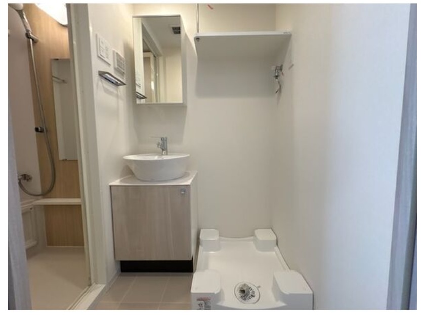 洗面設備　エスリードレジデンス玉造ザ・イースト